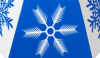 Snowflake Polygon Pop-Up