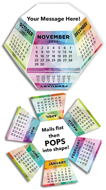 Fizzie Pop 2026 Pop-Up Calendar