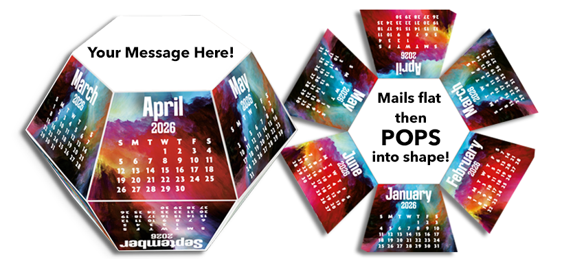 Galaxy 2026 Pop-Up Calendar